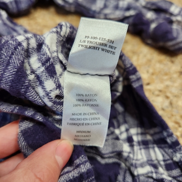 Rails Twilight White Plaid Pajama Set - Picture 7 of 8